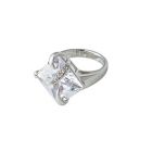 Crystals from Preciosa - Silver rings Preciosa - 5019-00