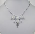 Necklaces - Necklace of Exclusive strass jewells - 5801-0011