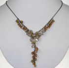 Necklaces - Necklaces from pearls and beads - 4-C13A+H