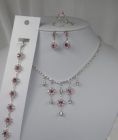 Bijouterie Sets - Exklusive Bijouterie - 5801-0153-MS04+5802-0096-MS04+5803-0033-MS04+5805-0010-MS04