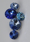 Brooches and Bracelets with Swarovski components